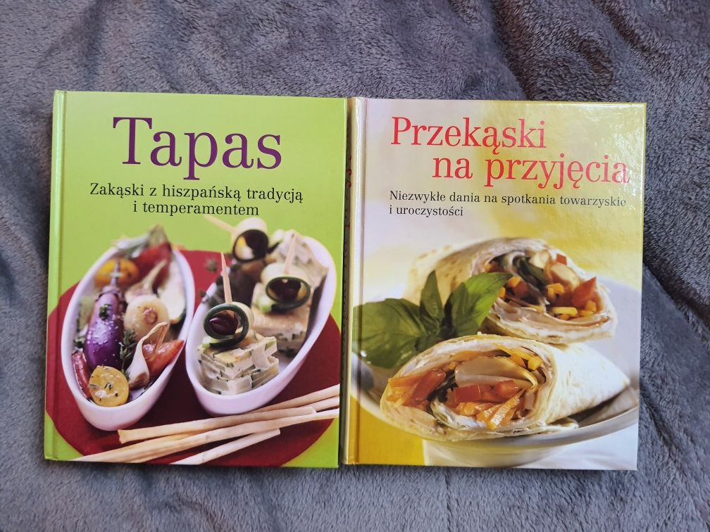 Tapas Przekaski na przyjęcia Książka Kucharska