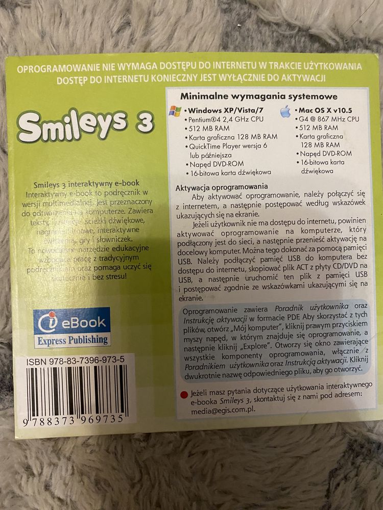 Smileys 3 teachers multimedia resource pack plus e-book