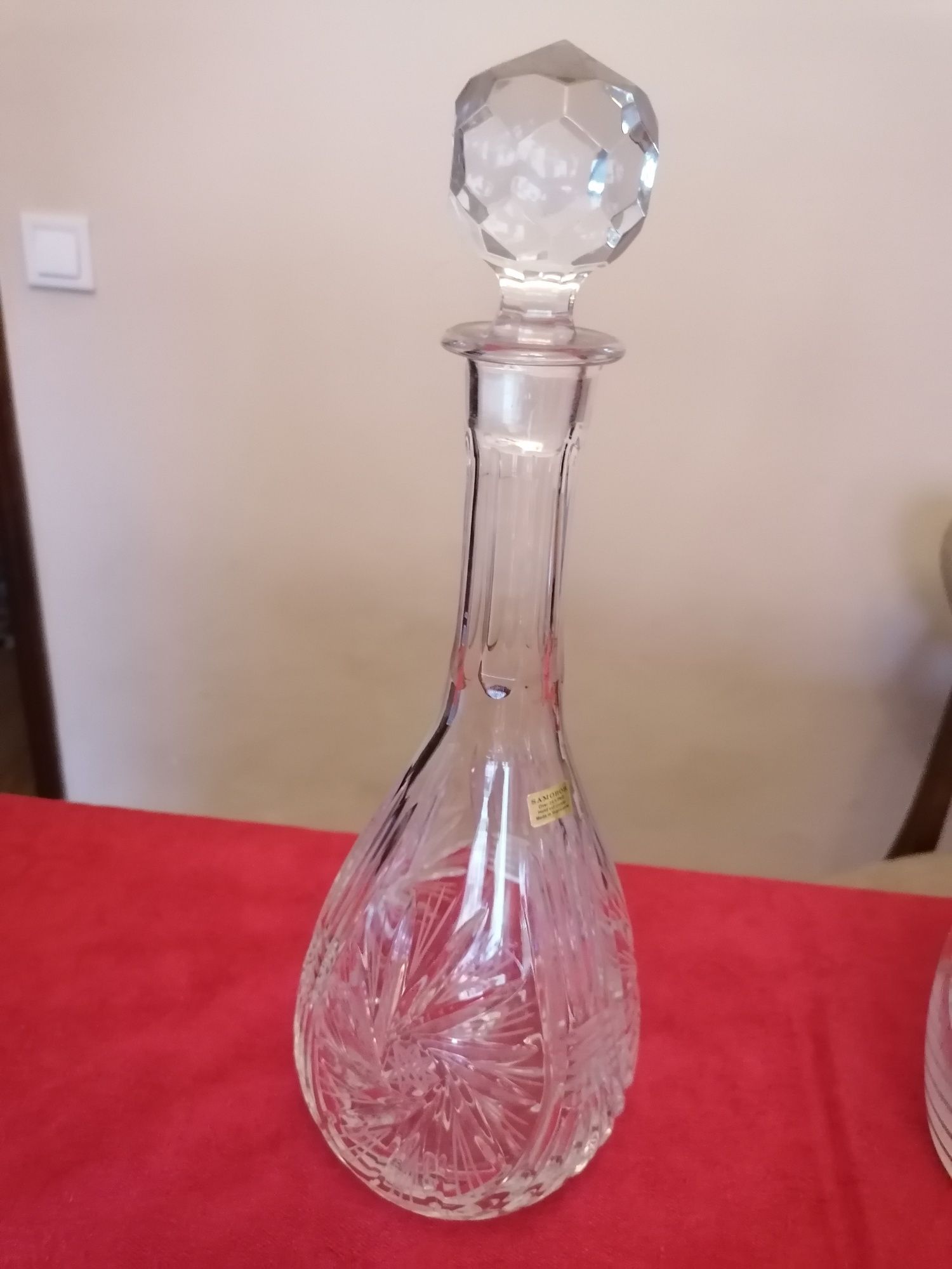 Garrafa de Cristal