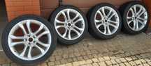 Nowe i kompletne kola 20" Audi (originalne felgi i opony nieużywane).