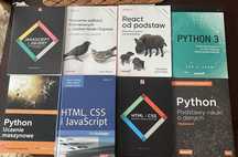 Książki IT, Web, Python, JavaScript - Stan bdb - Cena do negocjacji