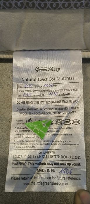 Materac dziecięcy