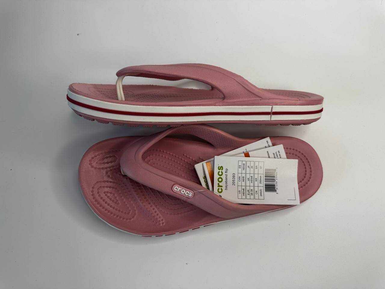 Crocs Bayaband flip pink Крокси M6/W8 38 р Уцінка! №10133