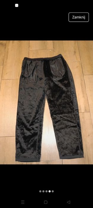 Spodnie męskie ocieplane