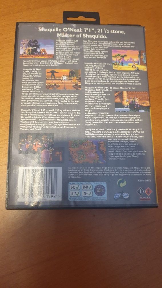 Shaq Fu Sega Mega Drive