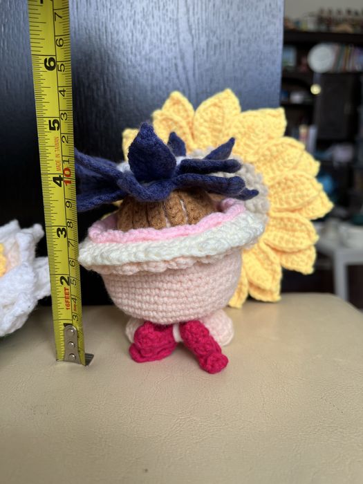 Amigurumi Boneca de Crochê feita à mão