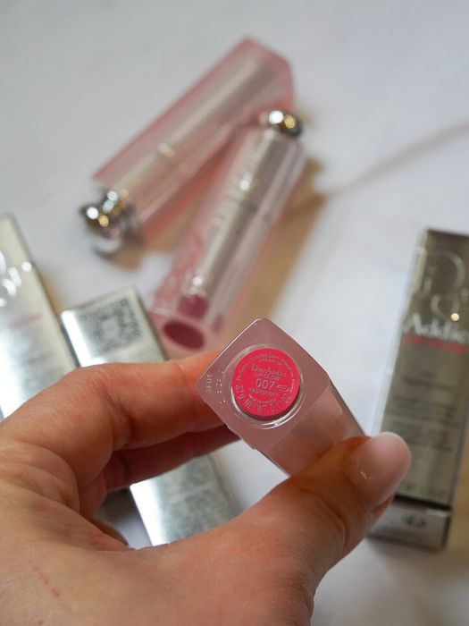 Бальзам для губ діор dior addict lip glow 007 raspberry