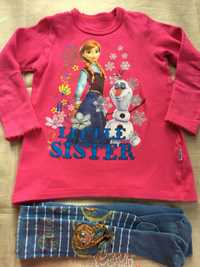 Bluza Anna i Olaf 104 + gratis