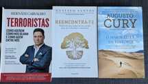 Lote 3 livros novos