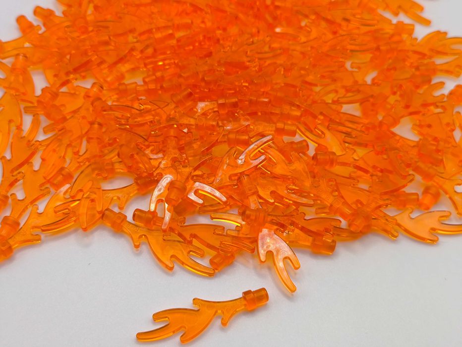 LEGO 6126b - płomień, ogień - 20 sztuk