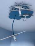 Lampa samoloty pokoj chlopca  dziecięcy