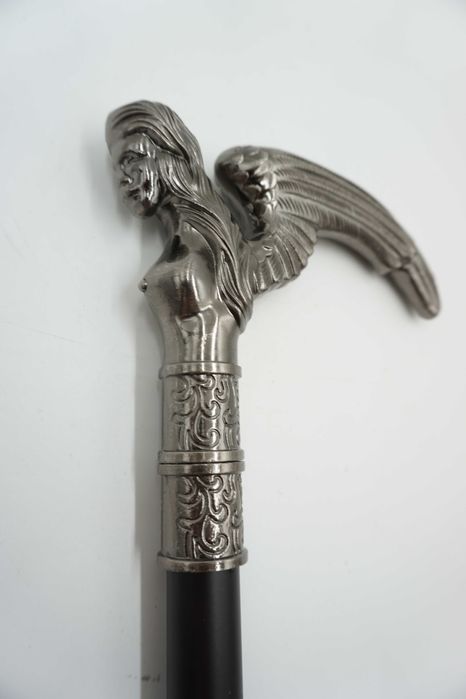 LASKA SPACEROWA STYLOWA rączka anioł kobieta ze skrzydłami