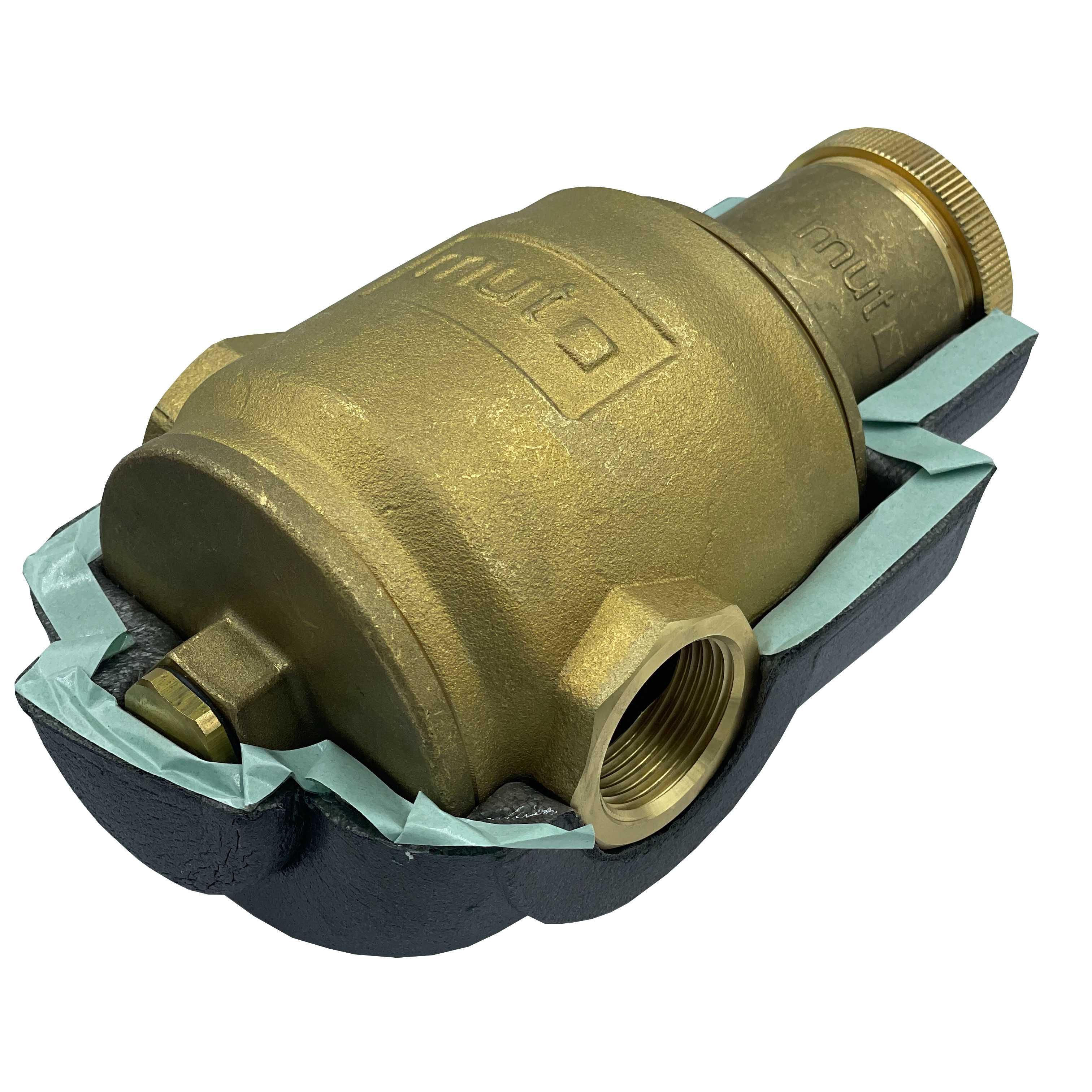 Separator Powietrza Ds Mosiężny Z Izolacją Filtr 6/4 Dn40 Filtr OTTONE