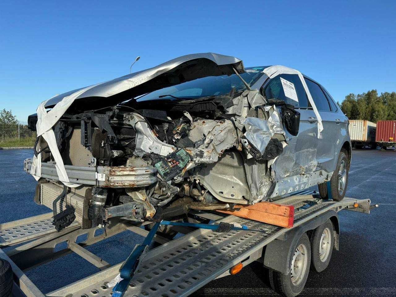 ford edge  задний бампер дверь едж 2015-2022 usa разборка