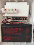 Безперебійник, UPS 12V для роутера та медіаконвертера (оптики)