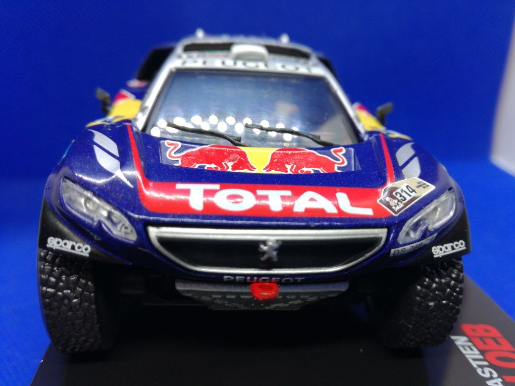 Miniaturas 1/43 Peugeot do Dakar Novos