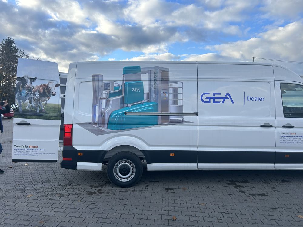 Gea Serwis dojarek robotów udojowych  hale udojowe  karuzele firmy GEA