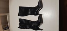 Buty kozaki damskie zimowe r.37 skóra
