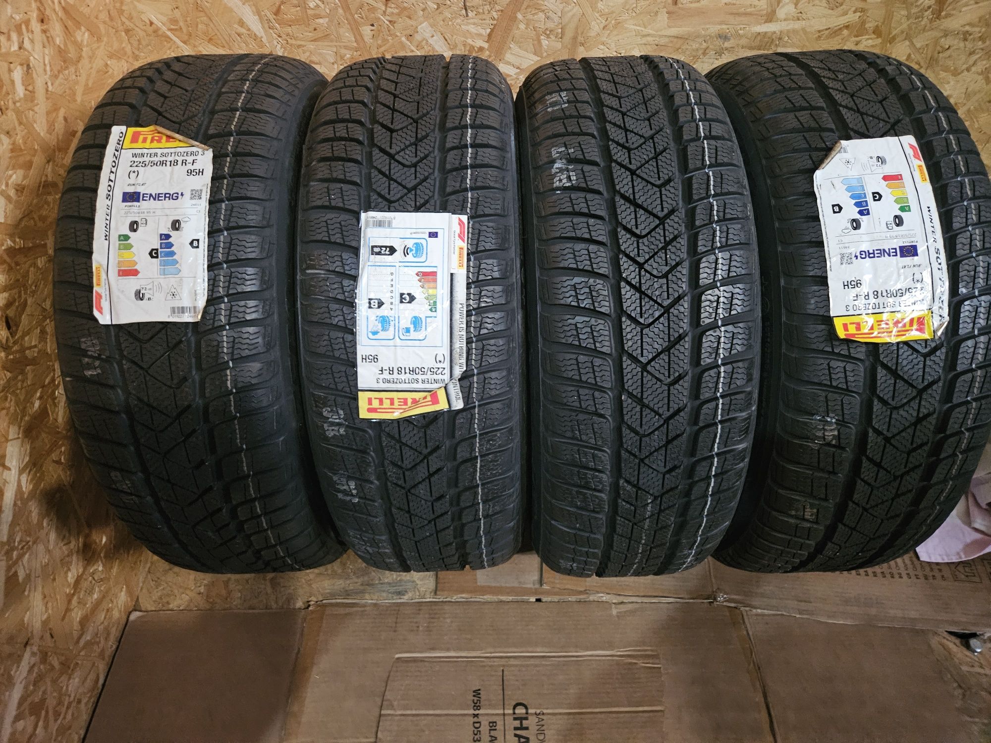 Opony zimowe 225/50/18 pirelli sottozero 3 runflat bmw