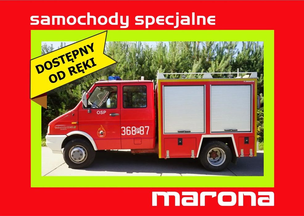 Iveco Dally  Strażacki Pożarniczy lekki Gaśniczy OSP STRAŻ Okazaja !!!