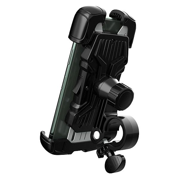 Mocny uchwyt na telefon na kierownicę roweru, motocykla, hulajnogi – c