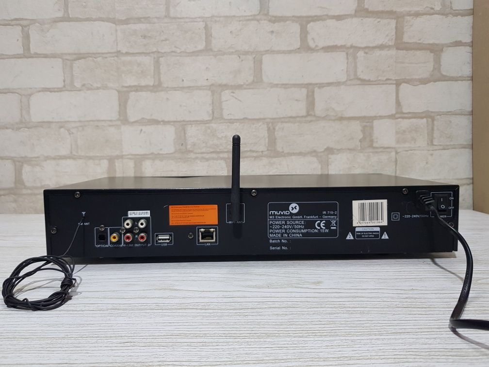 VR радіо цифровий WiFi HiFi тюнер Muvid  IR-715 | Інтернет-радіо