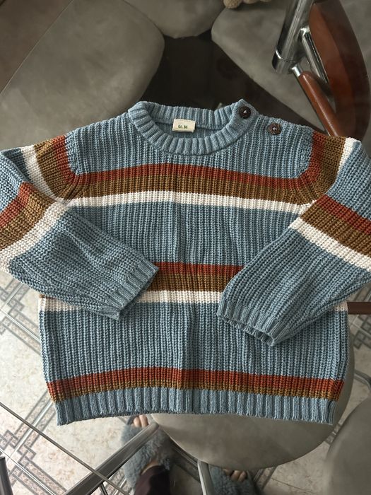 Світер теплий вʼязанний кофта світшот