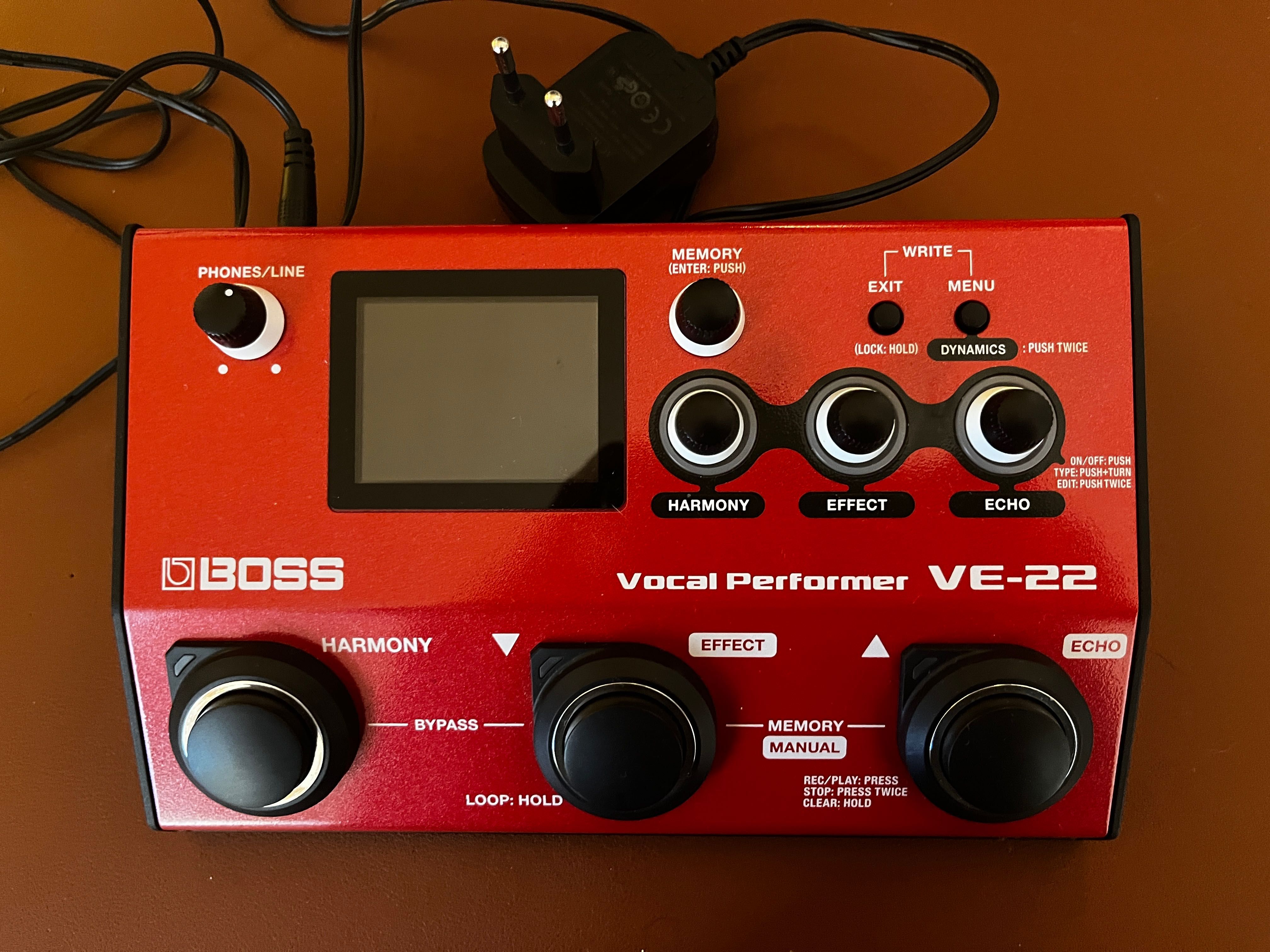 Boss VE-22 processador de voz como novo