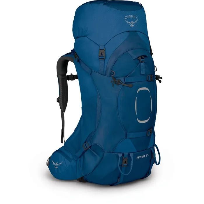 Рюкзак Osprey Aether 55 S/M Deep Water Blue(синій)