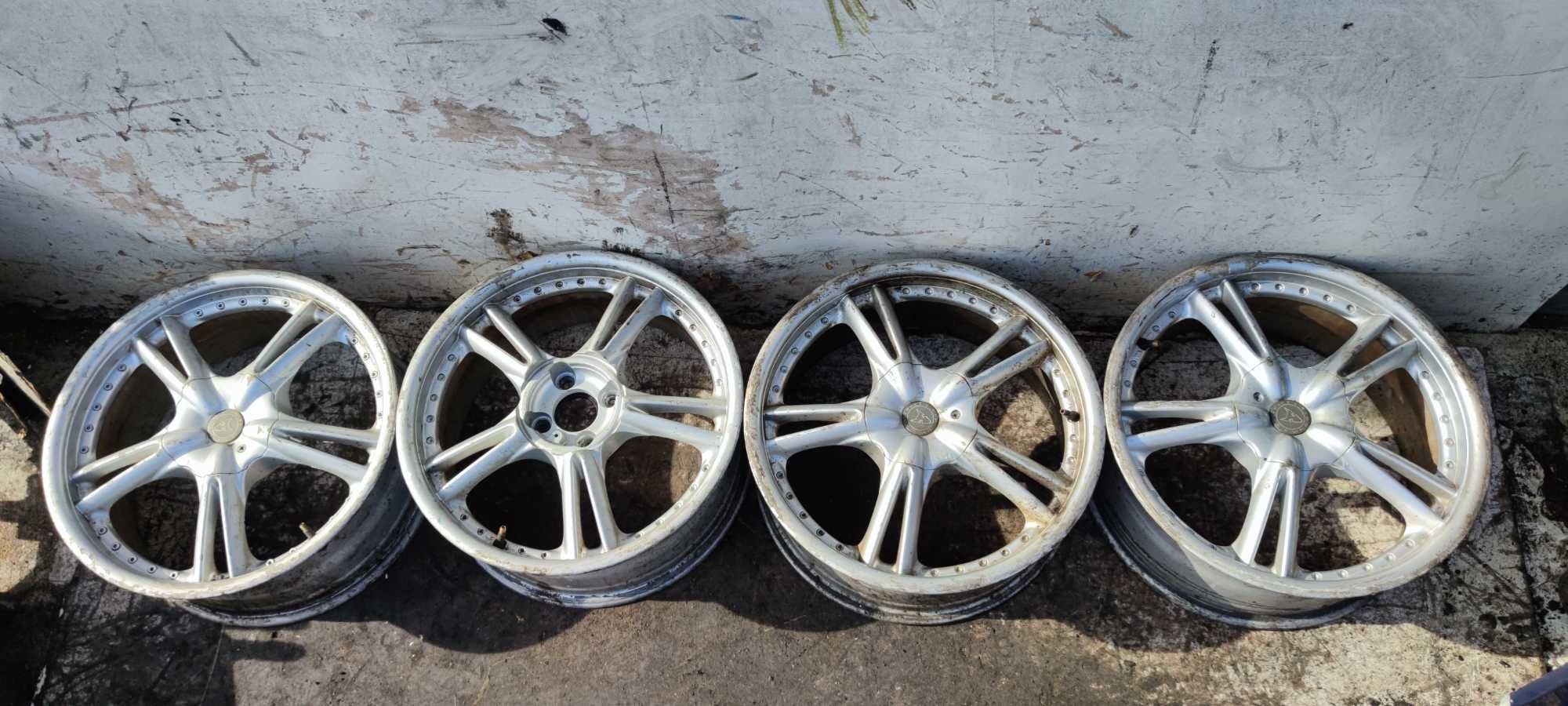 Felgi Aluminiowe 17 4x100 7Jx17 VW Audi Seat Skoda Komplet