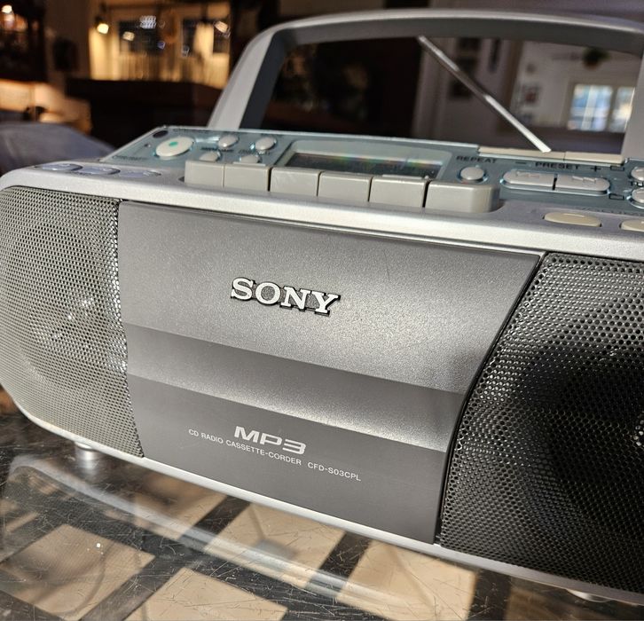 Sony - radio, CD, MP3, magnetofon