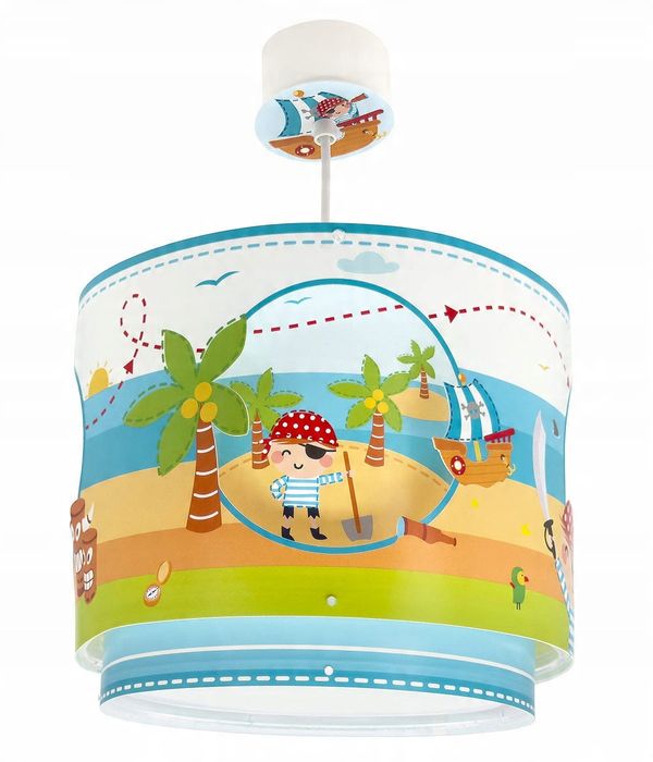 Lampa wisząca PIRACI PIRAT dla pirata żyrandol z piratami 60652