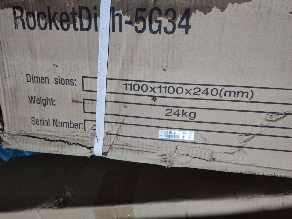 Antena kierunkowa Ubiquiti RD-5G34 Airmax RocketDish 5GHz 34 dBi