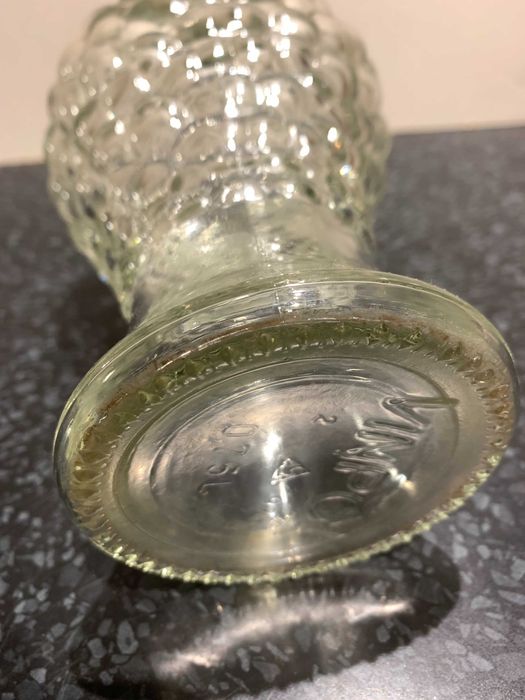 Karafka z czasów prl stare szkło