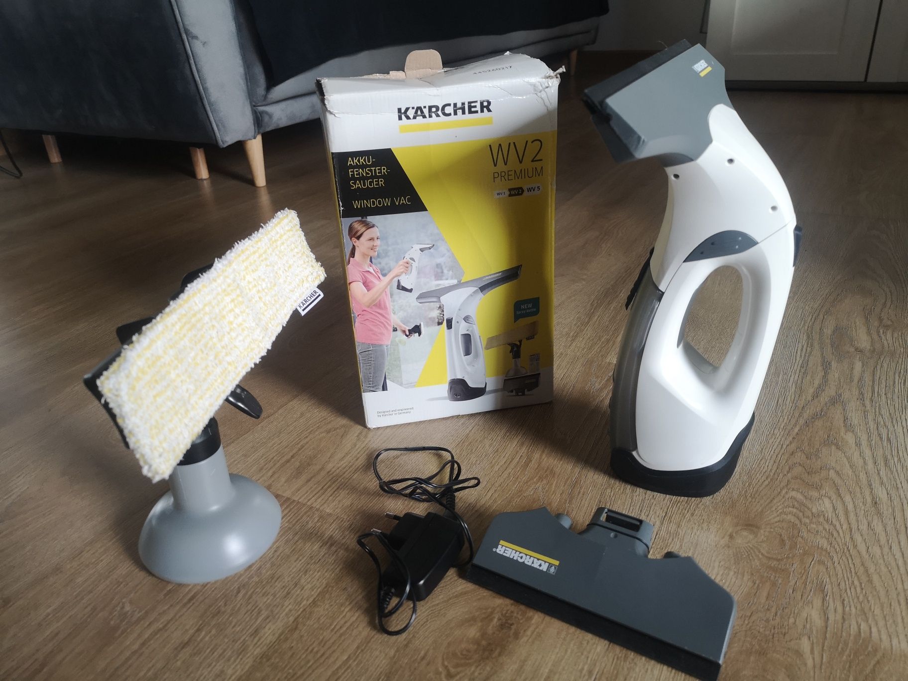 Myjka do okien Karcher WV2 Premium Home Line biały