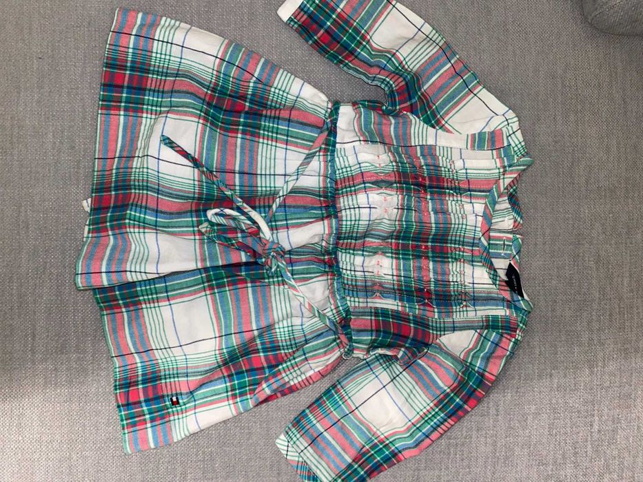 Sukienka Tommy Hilfiger rozm 6-9 m