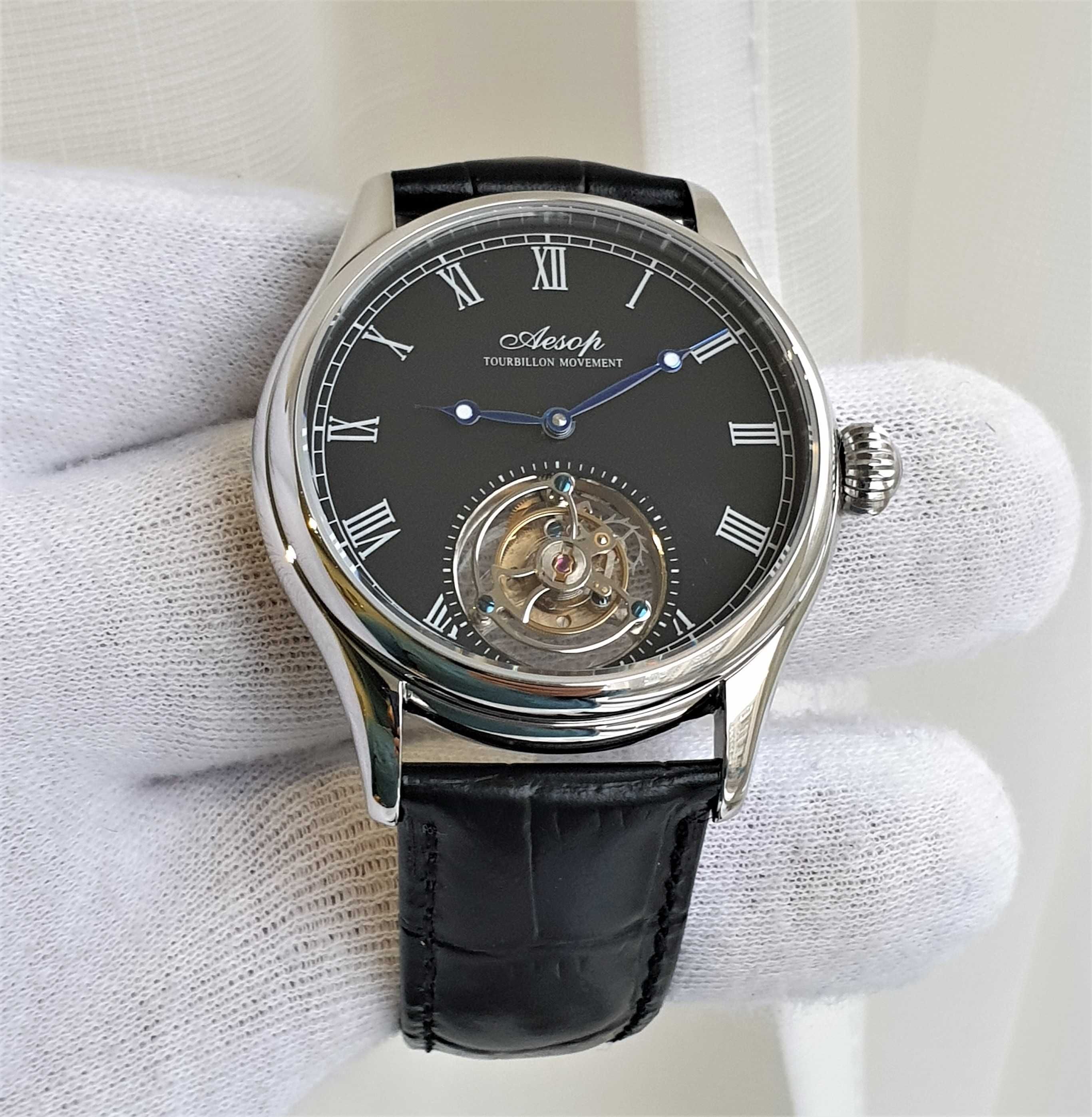 Мужские часы Aesop Automatic 42.5mm Tourbillon Sapphire