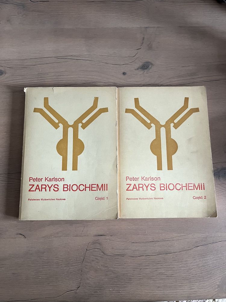 „Zarys biochemii” część 1 i 2 Peter Karlson