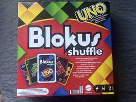 Blokus- shuffle uno, Mattel, Nowa