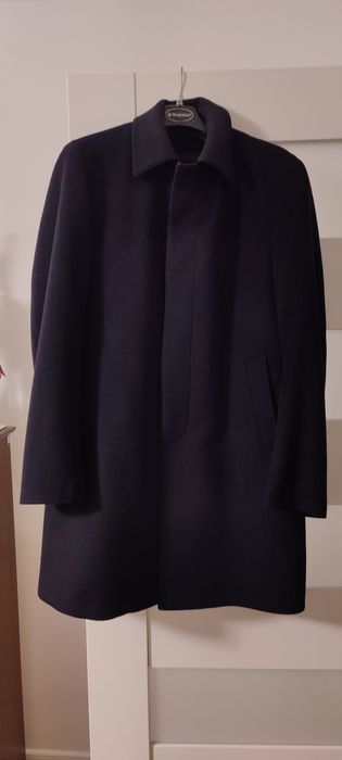 Płaszcz męski wełniany