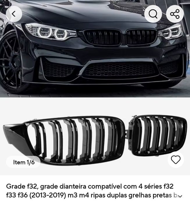 Grelha frontal serie 4