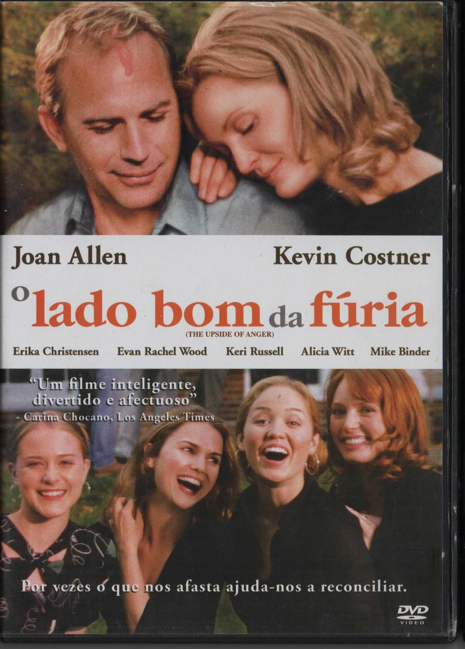Dvd O Lado Bom da Fúria - drama - Kevin Costner/ Joan Allen - extras
