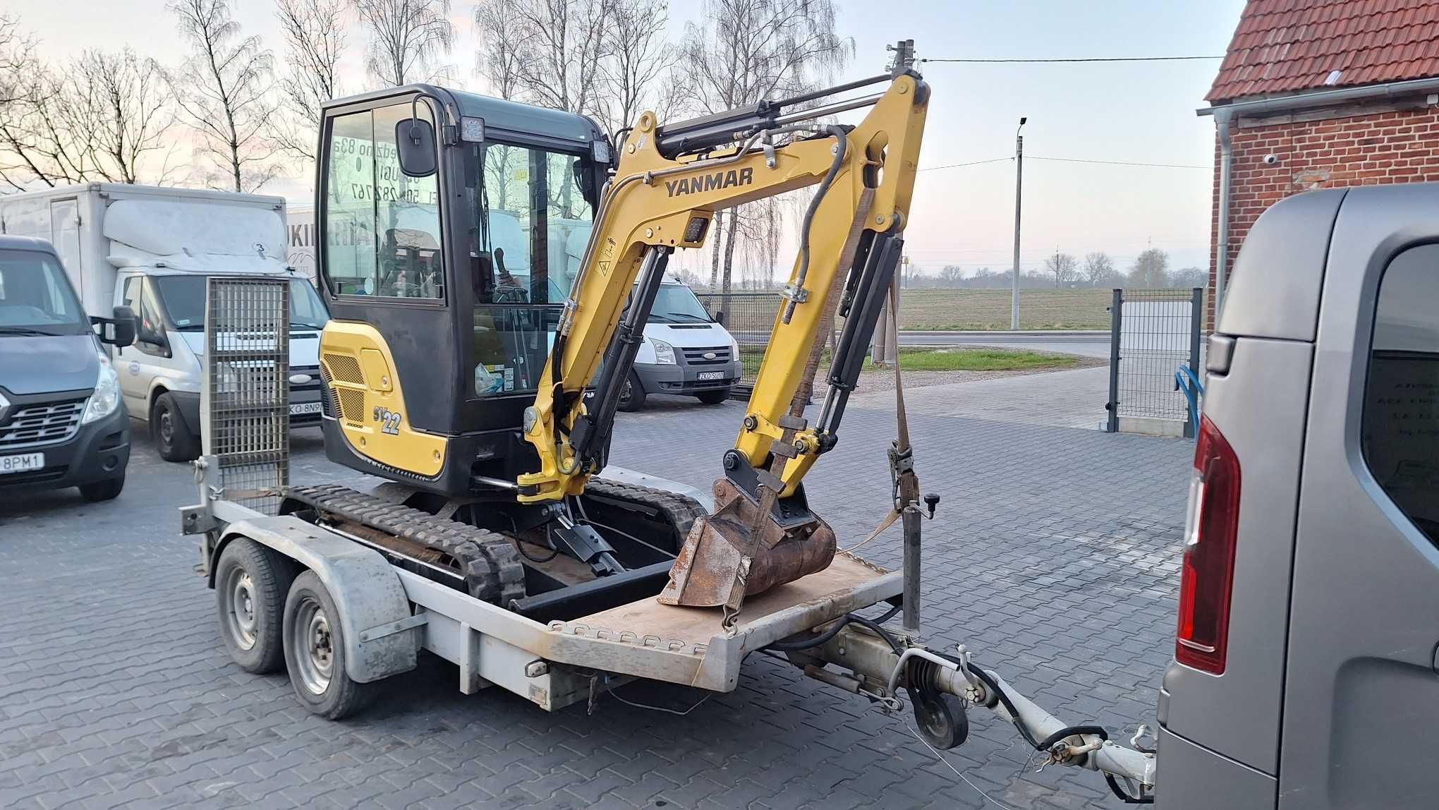 Yanmar SV22 2020R. Pierwszy właściciel ** Faktura **  2300mh