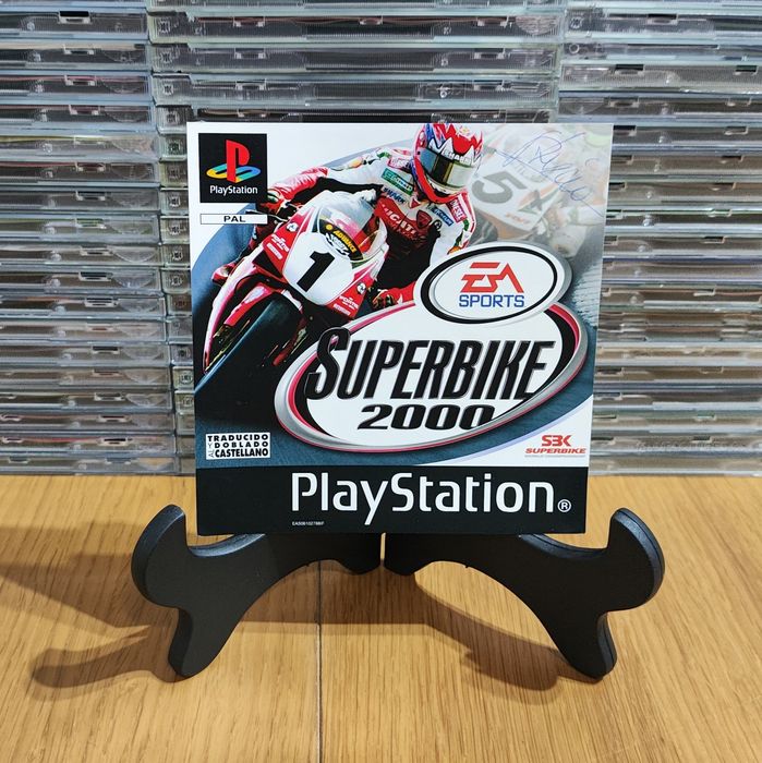 SuperBike 2000 Encartes e Manuais Originais PS1