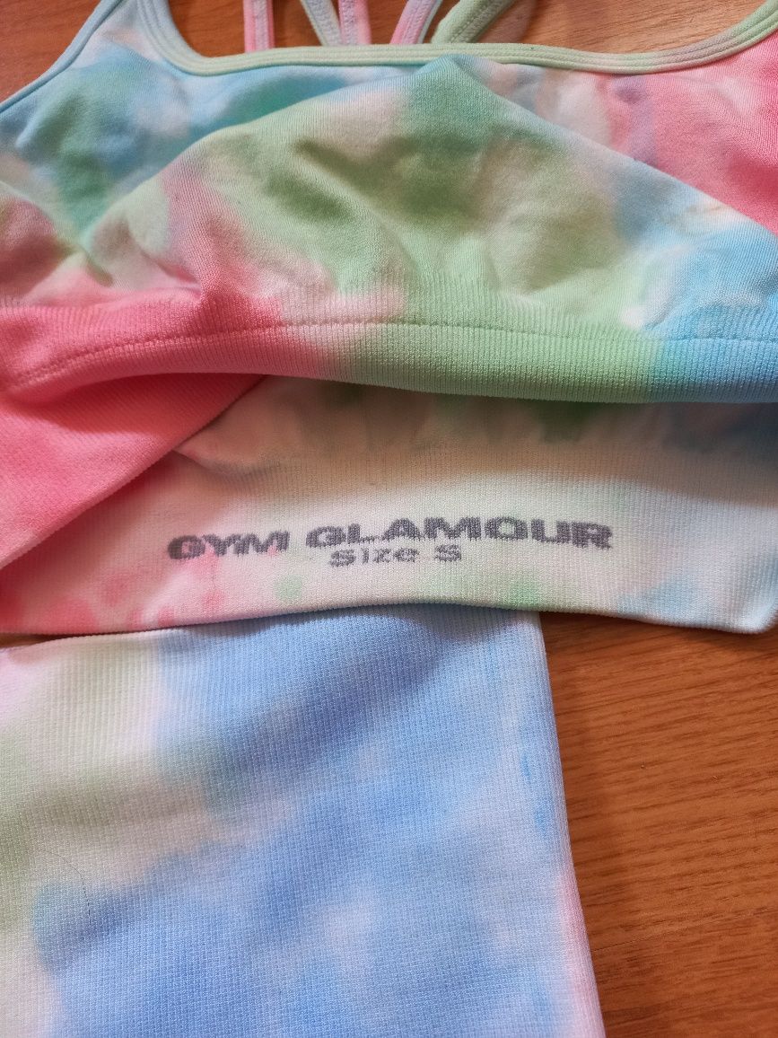 Stanik sportowy gym glamour rozmiar S - na zęby mojej kici