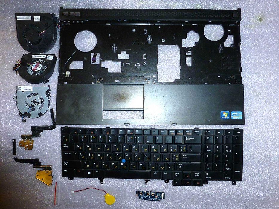 Запчасти,кулер,клавиатура,корпус,КОМПЛЕКТ,для DELL M4700,M4800,M6800