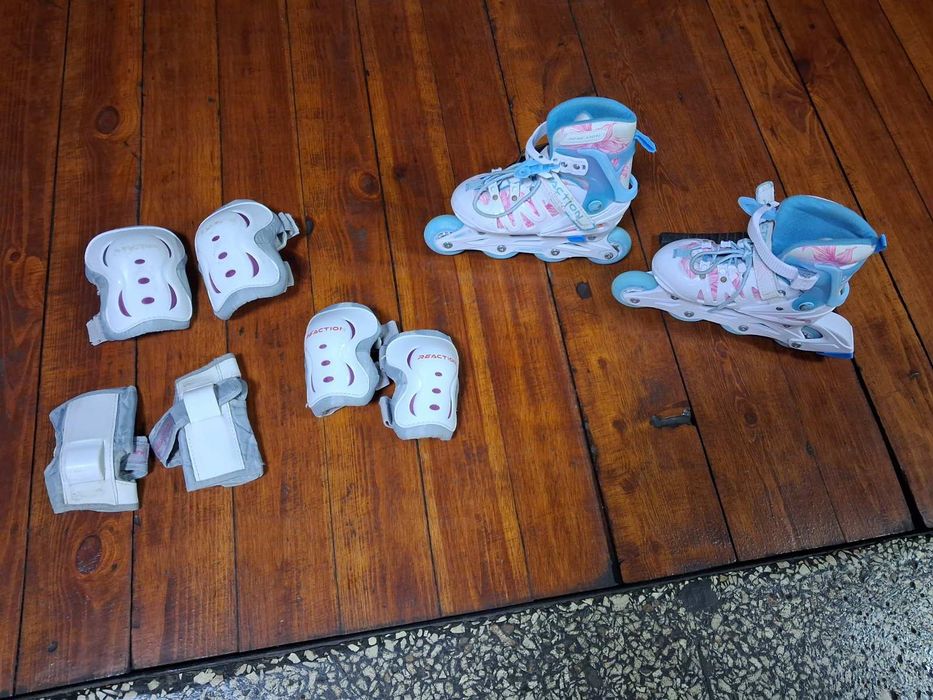 Детские ролики БУ Reaction 32-35