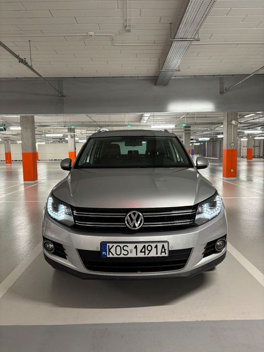 Volkswagen Tiguan 4x4, DSG, Dach panoramiczny, , podgrzewane fotele, ksenon