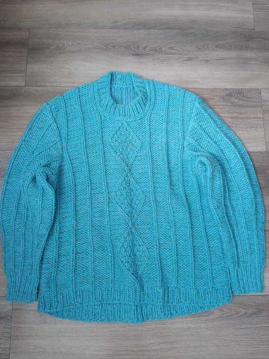 Sweter gruby damski