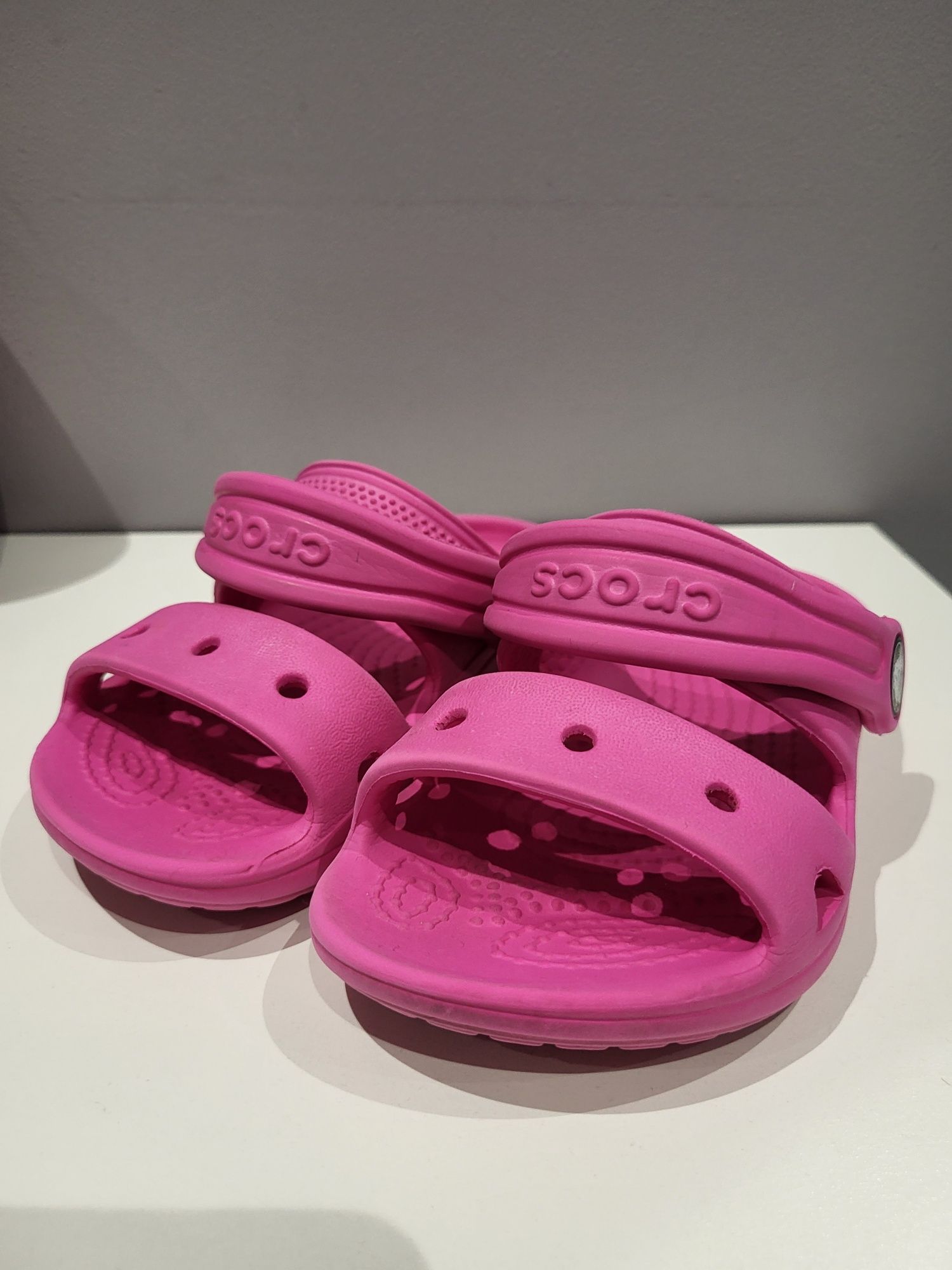 Crocs C7 różowe dla dziewczynki